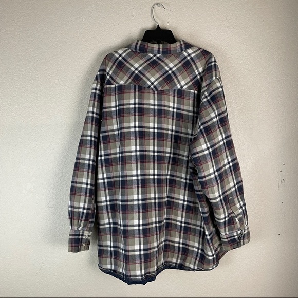Wrangler Western Shirt Jacket Size 3X Big - Picture 5 of 8